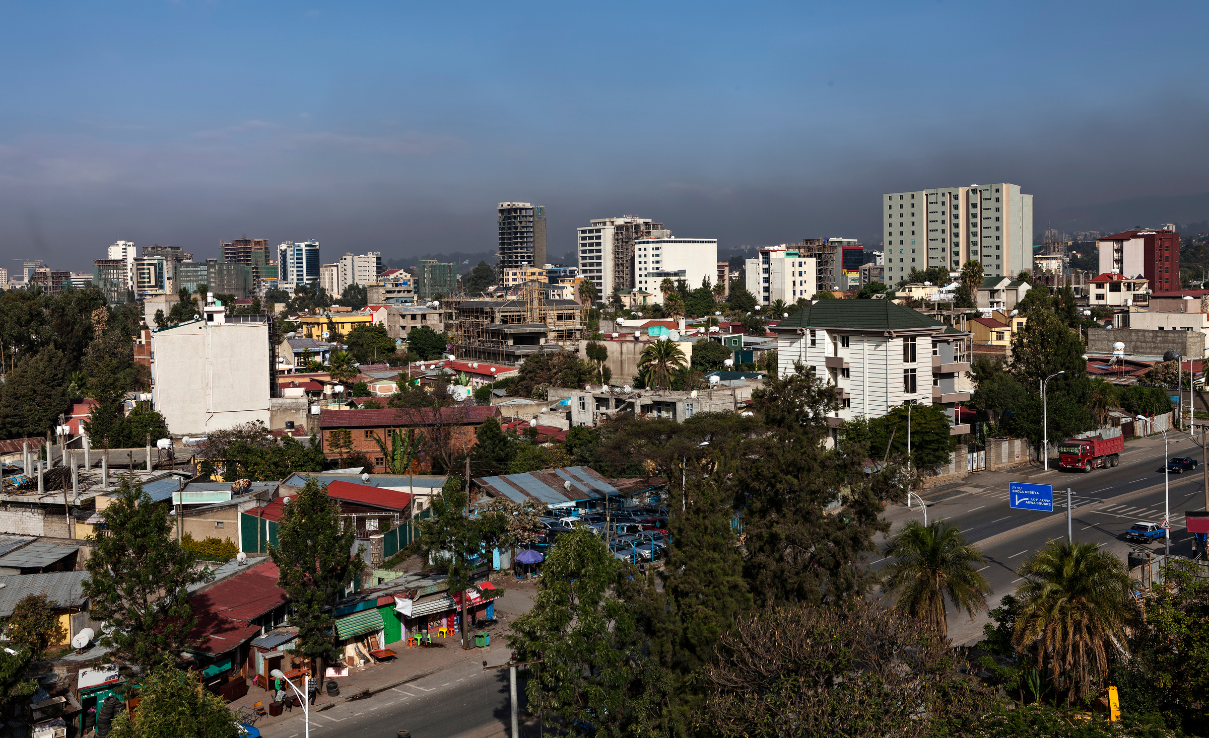 view on the capital of ethiopia