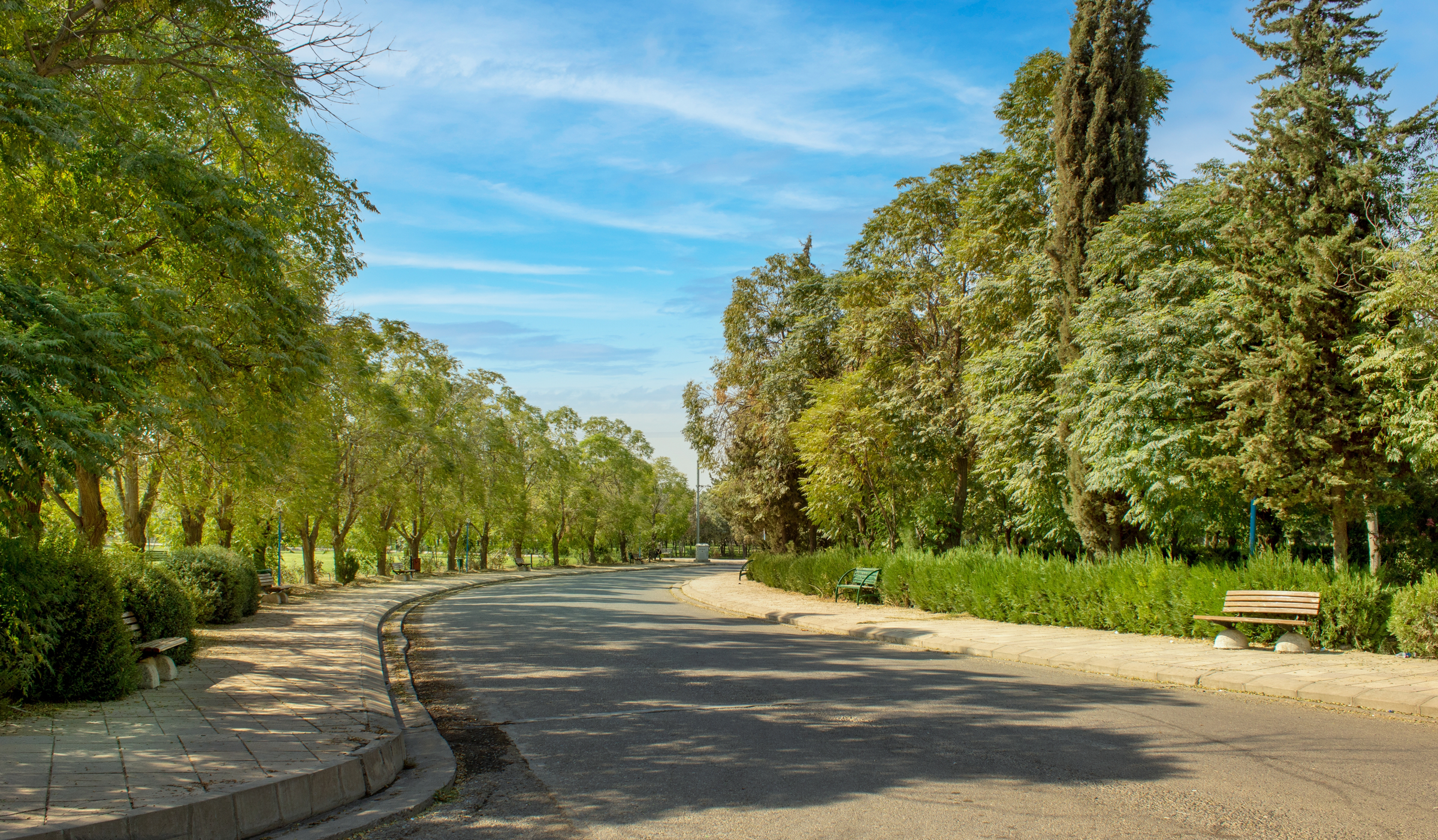 Sami Abdul Rahman Park in Erbil, Iraq