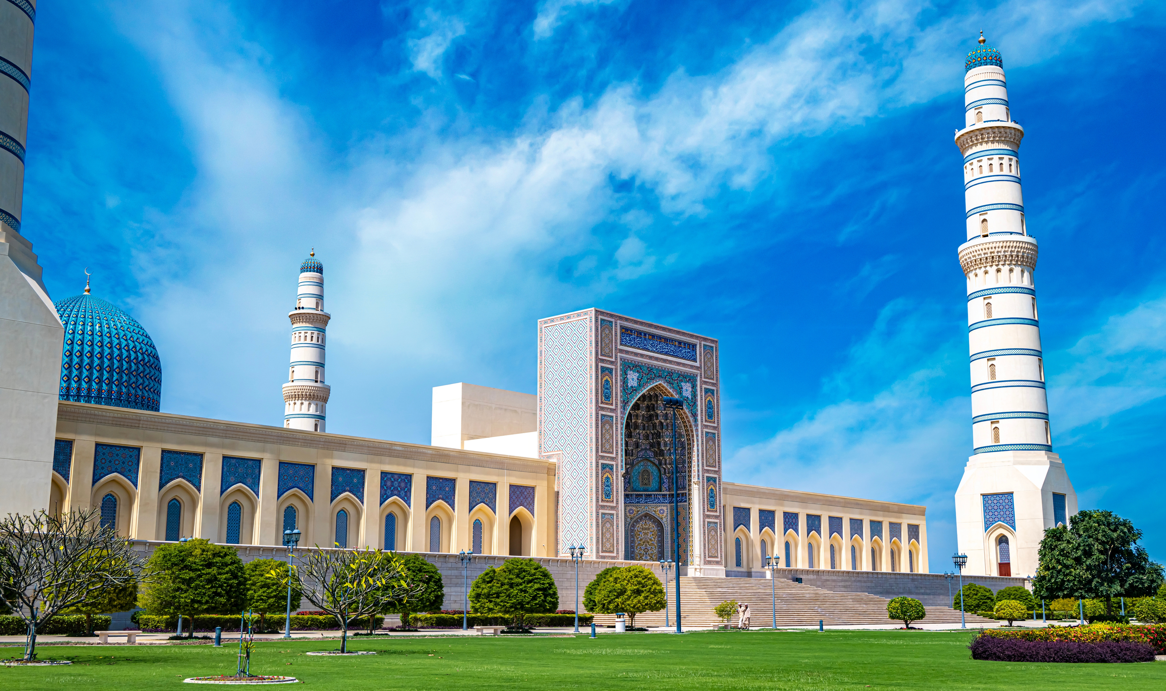 Sultan Qaboos Grand Mosque in Sohar, Oman