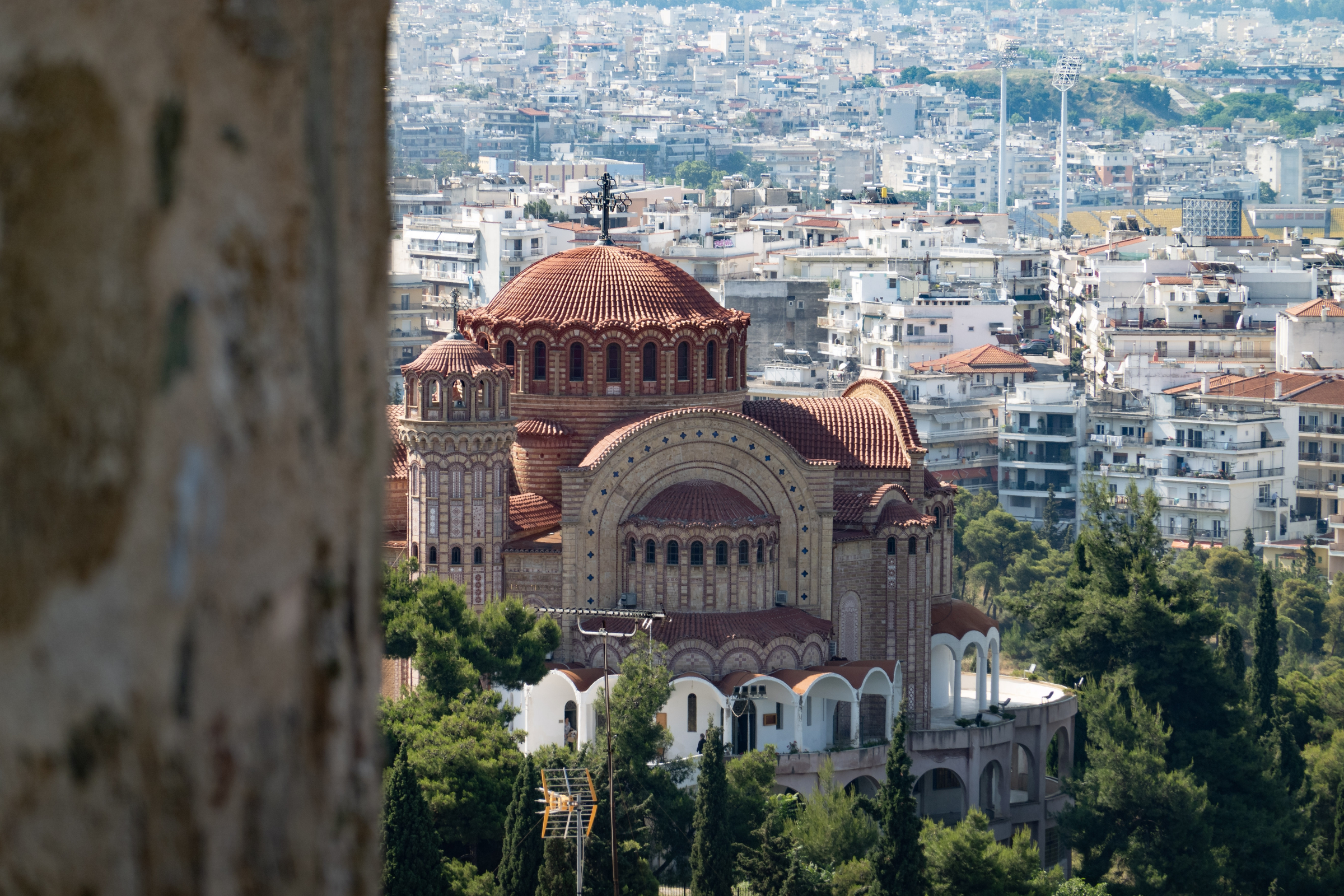 Ancient Pella and Arch of Galerius in Thessaloniki Greece Europe 