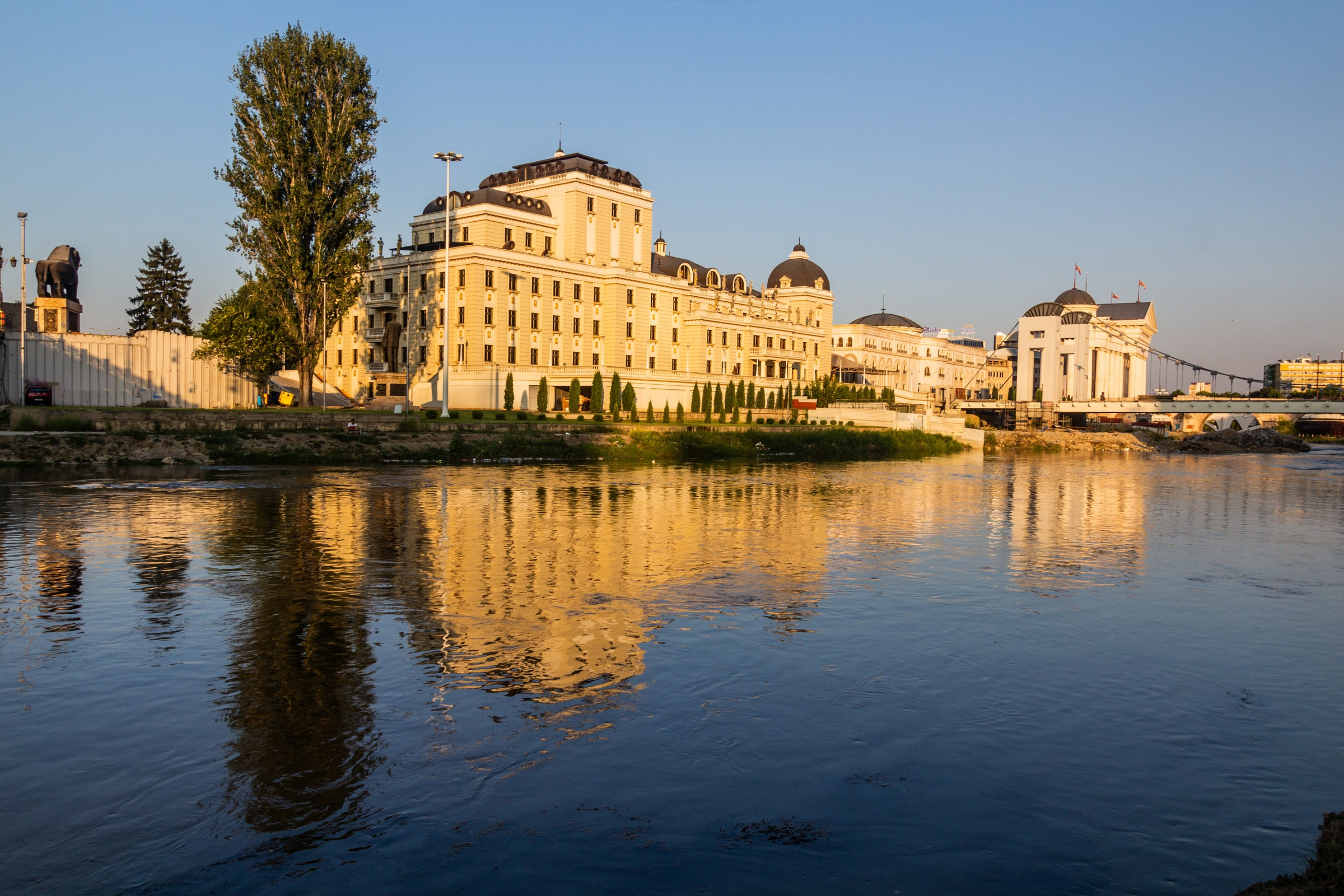 National Theatre of Macedonia in Skopje, North Macedonia