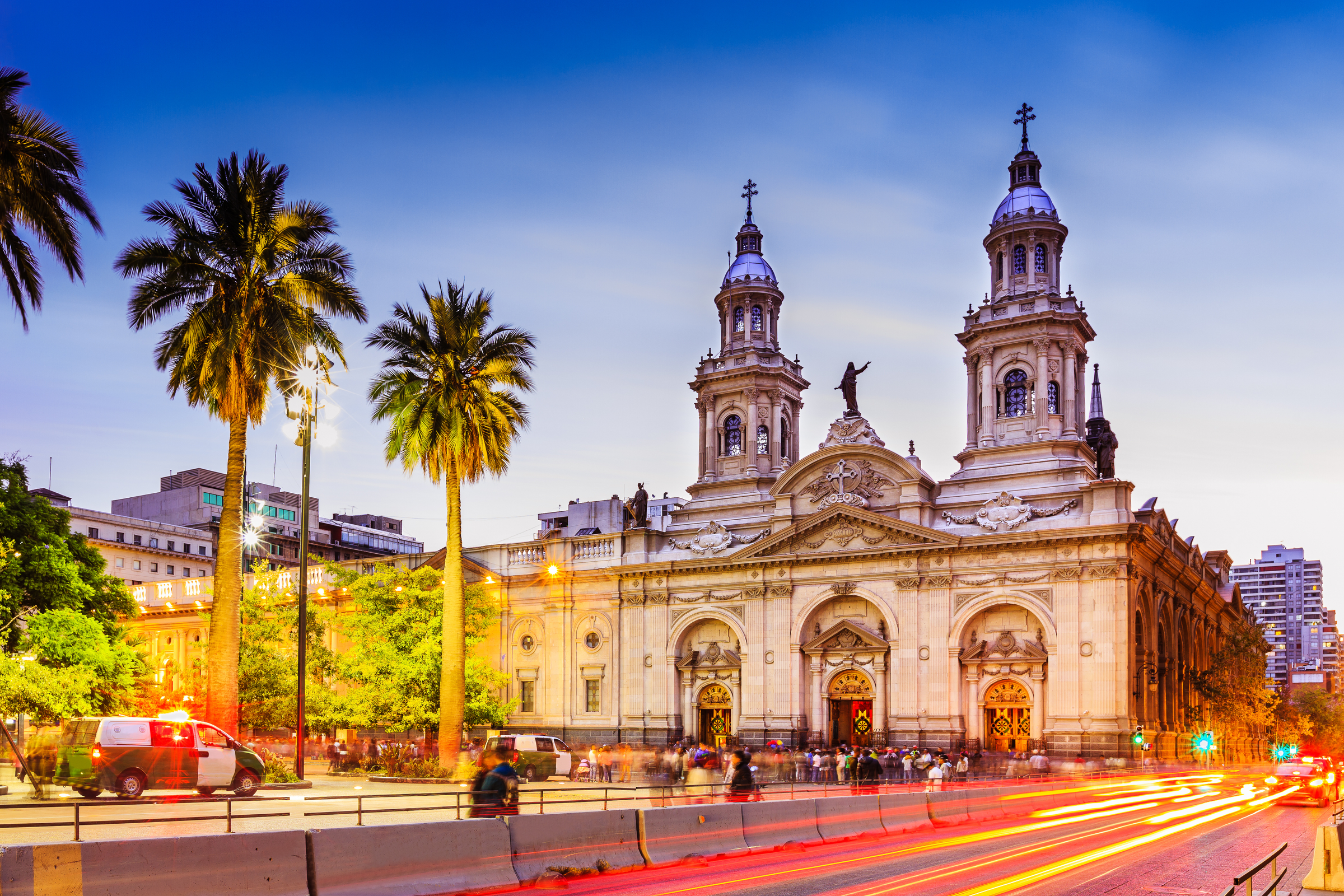 Plaza de Armas in Santiago de Chile, Chile