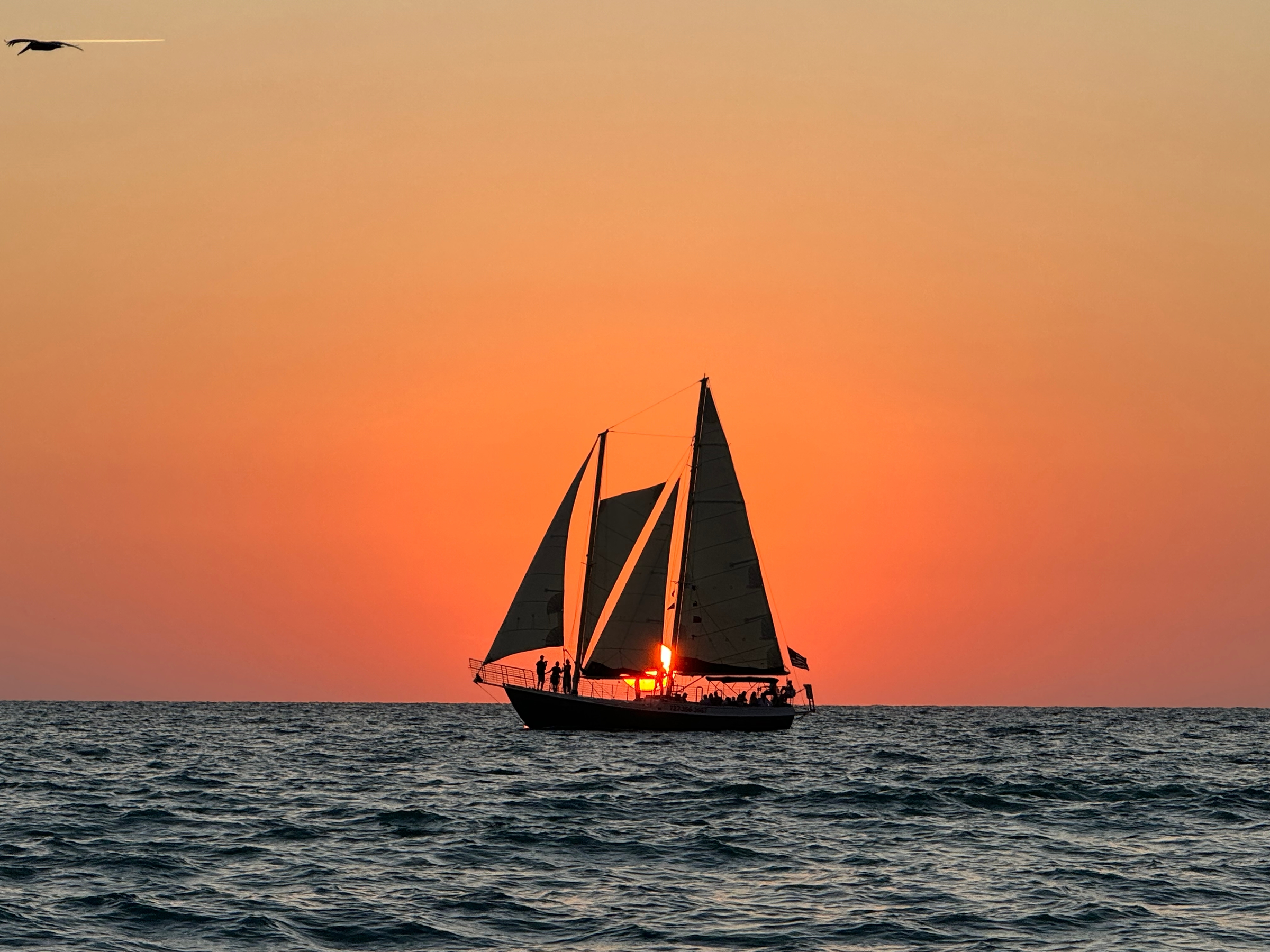 Sunset at Clearwater Beach, Tampa Bay, Florida