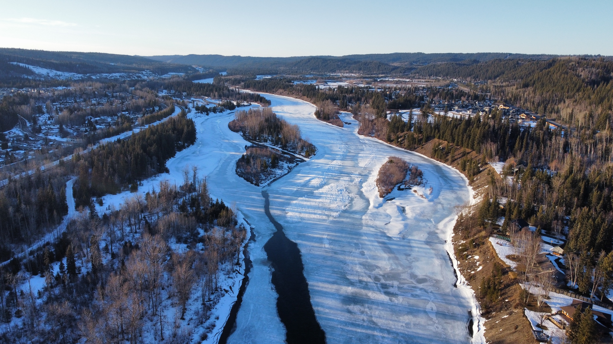 Nechako River, Prince George, British Columbia, Canada