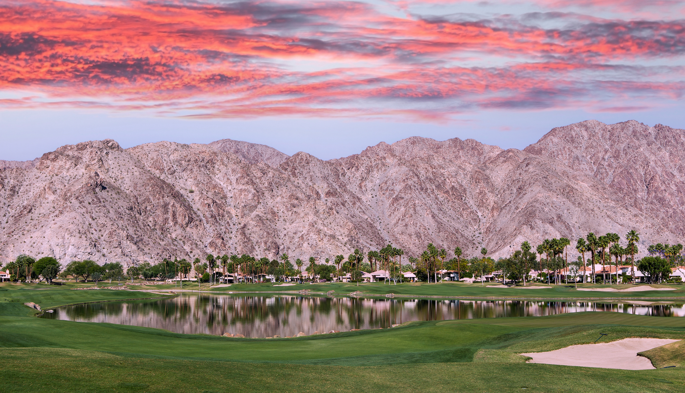 Pga West golf course in La Quinta, Palm Springs, California, usa