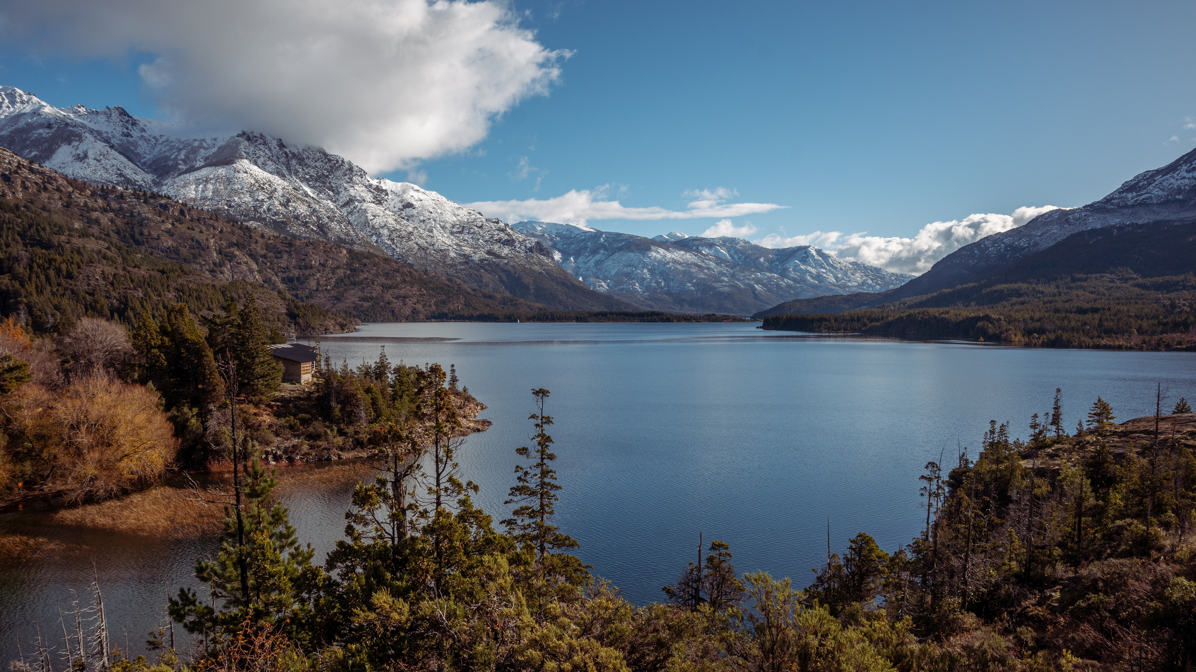 Landscapes in San Carlos de Bariloche, Argentina