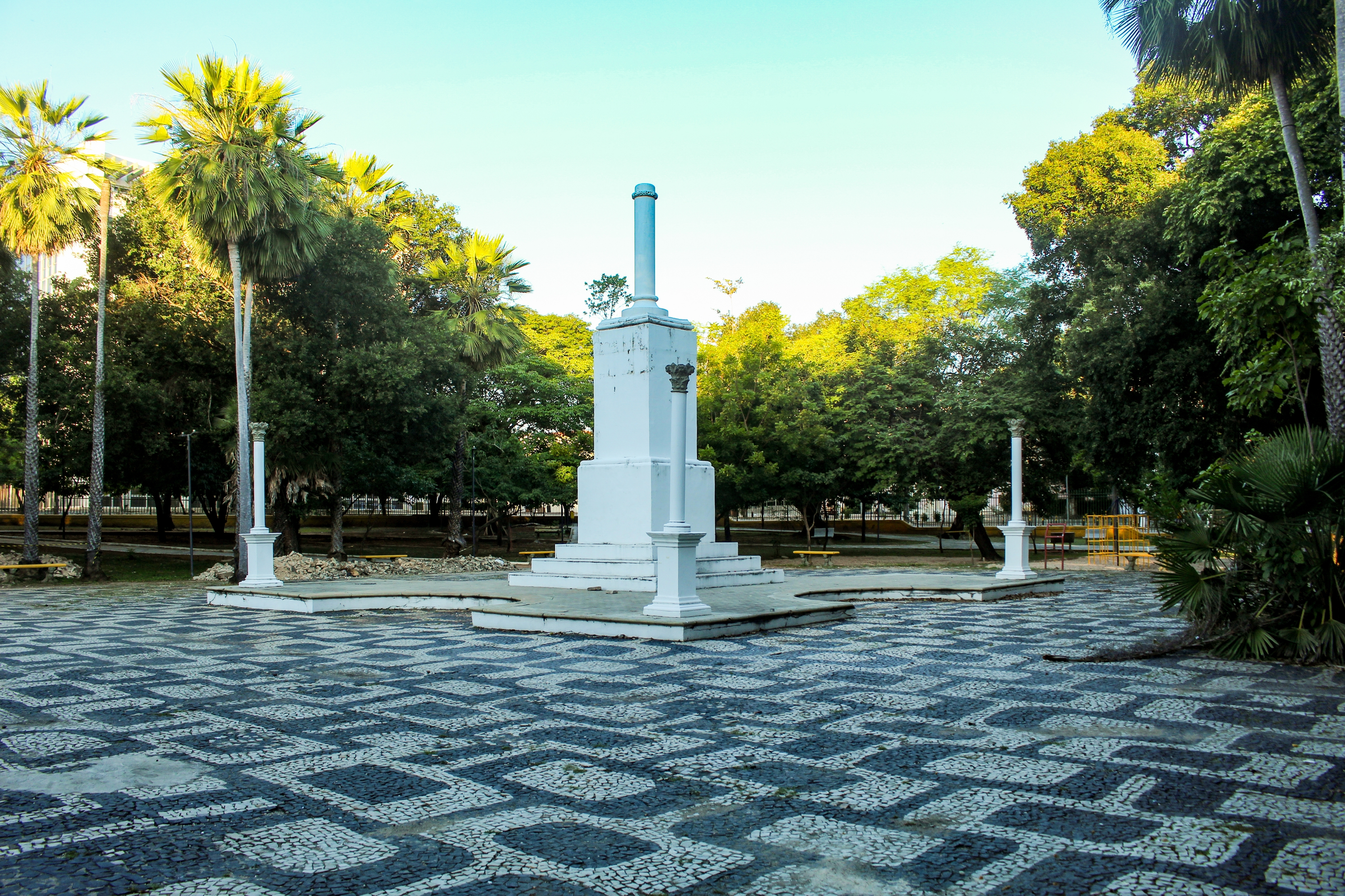 Photo of ground zero in the city of Teresina, capital of the state of Piauí, northeast of Brazil