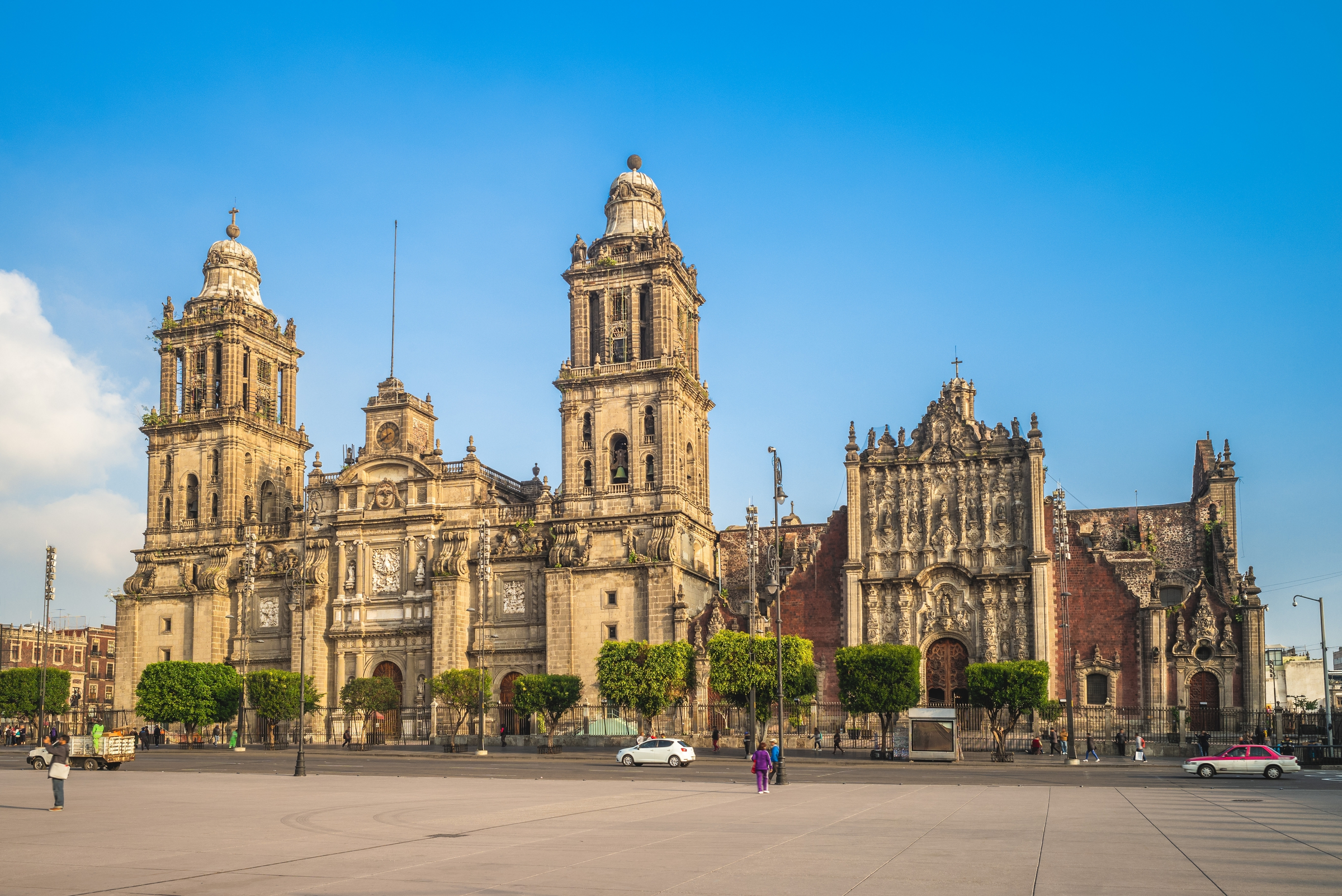 Mexico City Metropolitan Cathedral in CDMX, Mexico