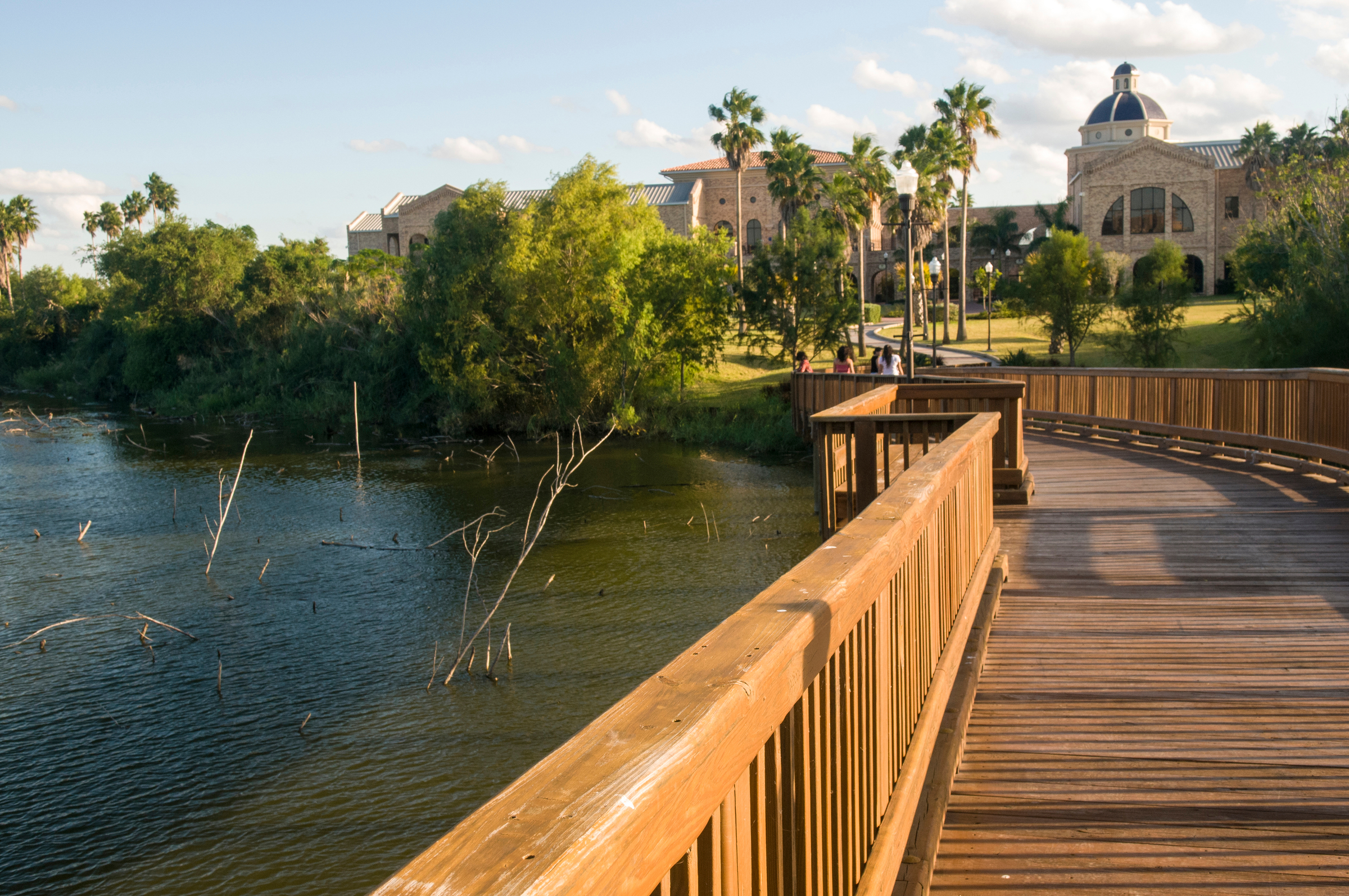 USA, Texas, Brownsville. Resacas are former channels of the Rio Grande. They provide habitat for variety of birds, reptiles, mammals.