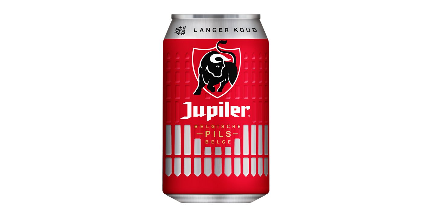 Bière en canette : Jupiler