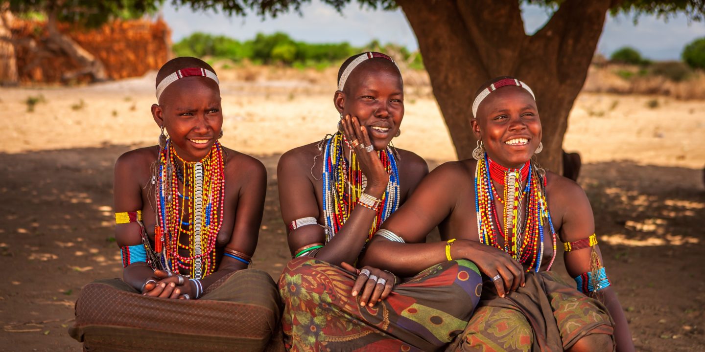 The Erbore (Arbore) tribe is a tribe that lives in the southwest region of the Omo Valley near Kenya, Africa.